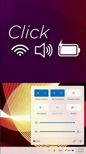 How to Pair a Bluetooth Device Using Windows 11 Quick Settings | Lenovo Support Quick Tips