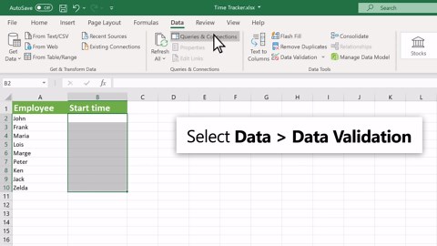 Apply data validation to cells - Microsoft Support