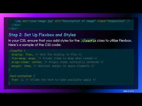 How to Achieve Effective Text and Image Alignment in AMP HTML