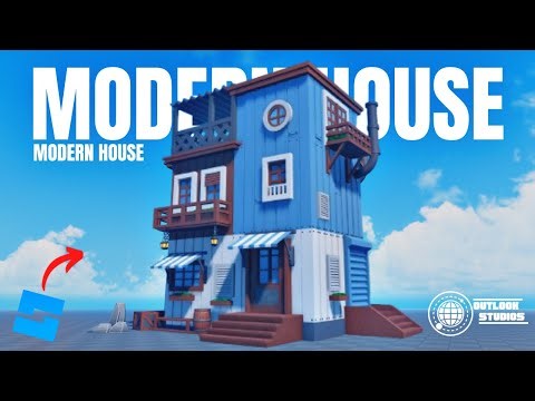 Roblox Studio │ SPEED BUILD │ Traditional Modern house