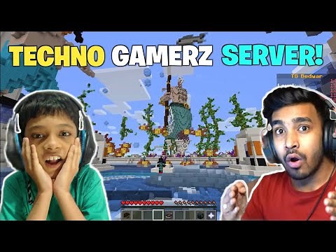 PLAYING IN @TechnoGamerzOfficial SERVER!