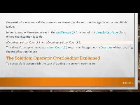 Solving the C+ + Operator Overloading Issue in Your Counter Program