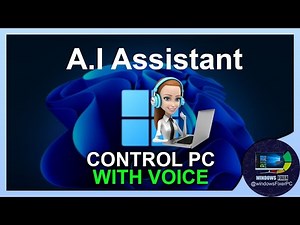 Control Your PC with Just Your Voice! Windows 11 Voice Access Tutorial