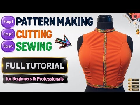 Pattern Making & Draping Tutorial | Complete Fashion Design Course (Beginners to Advanced)