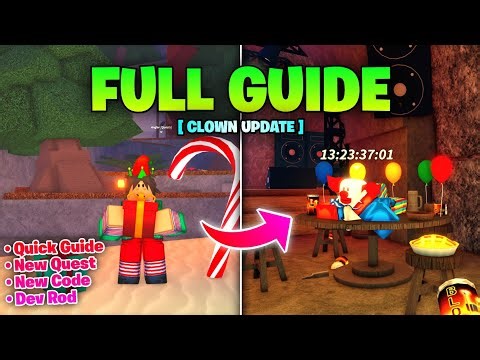 Full Guide Silly Clown Update in Fisch! - New Developer Rod