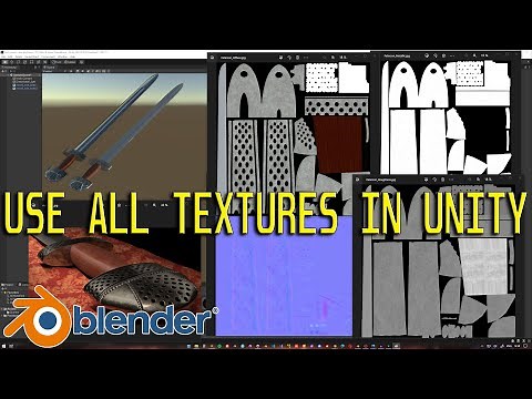 How to use all texture maps from Blender in Unity