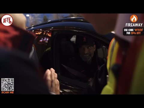 Jürgen Klopp interacts with AFTV