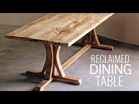 DIY Create A Rustic Farmhouse Dining Table