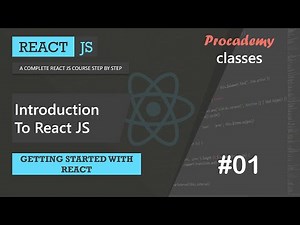 #01 Introduction to React | Getting Started with React | A Complete React Course.