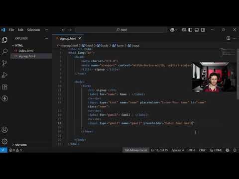 HTML Form & Input Attributes Explained in Urdu | Type, ID, Class, Name, Required