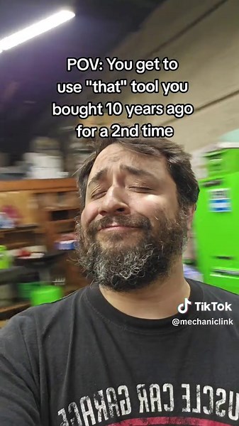 Have you ever borrowed a tool from a co-worker that you used every day of the week? So you decide to buy your own? And then you never have to use that tool ever again? It happens to me a lot. #mechanic #technician #auto #yatta 2678