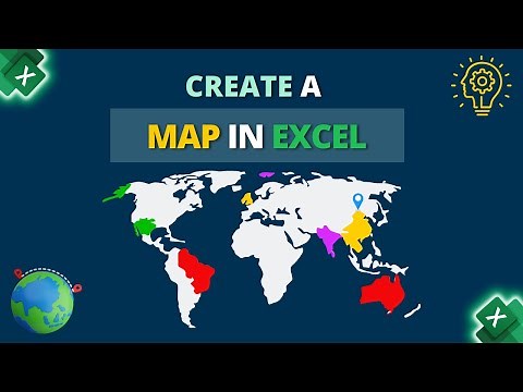 How to Create a Map in Excel
