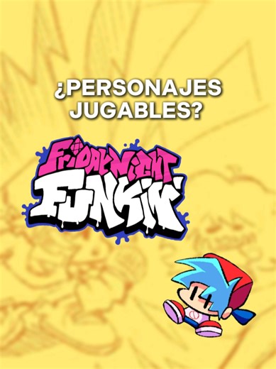 Descubre los personajes jugables en FNF