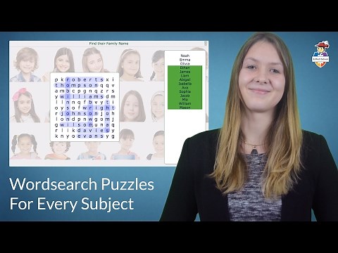 How to make word search puzzles for every course - 9 fun lesson examples