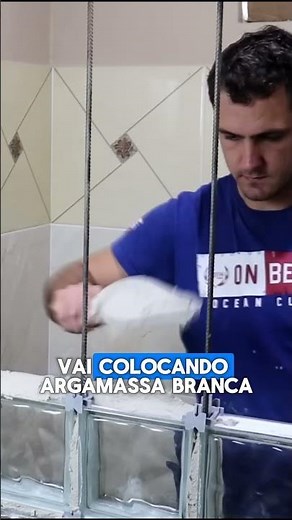 Bathroom box with glass block Fernando's tips