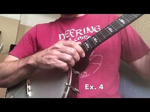 Clawhammer Banjo Exercises - Picking Hand