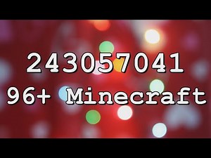 Minecraft Roblox Song IDs