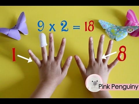 9 Times Table Finger Trick 👐 | Kids Teaching Kids