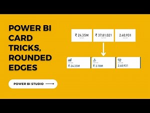 Transform your Power BI Card | Elevate Data Visuals | Stylish Card Formatting |