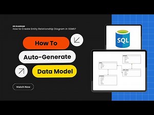 How to Create a Data Model || Entity Relationship Diagram || SQL Data Modeling Step-by-Step