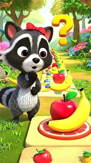Ruby Raccoon’s Color Pattern Path | Color Patterns & Sorting for Kids