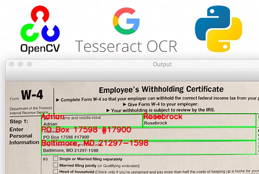 OCR a document, form, or invoice with Tesseract, OpenCV, and Python - PyImageSearch