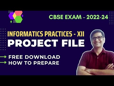 IP Project Class 12 | CBSE 2023-24 | Free Download | How to Make IP Project Class 12