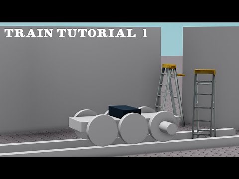 How to make trains on ROBLOX 1/6 2022 Edition