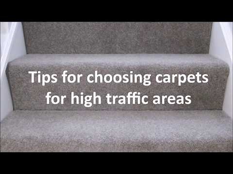 How to choose a carpet for high traffic areas like halls, stairs & landings