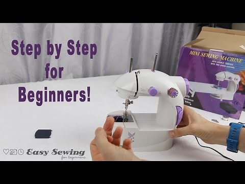 How to Operate a Mini Sewing Machine - Tutorial