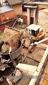 "ASMR Excavator Loading: 3-Step Sand & Stone Mixing in Mud Machine! 🚜↓"