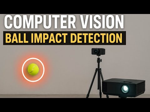 Real Time Tennis Ball Impact Detection Using YOLO | Projector Calibration + Computer Vision