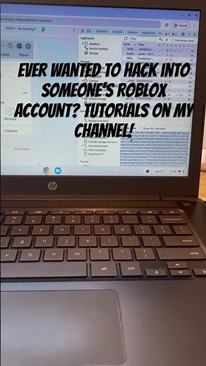 Roblox Account Hacking Tutorials - On My Channel