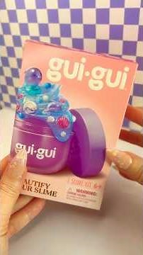 Gui Gui Slime Unboxed — So Satisfying! #guigui #slimeasmr #asmrunboxing #slime