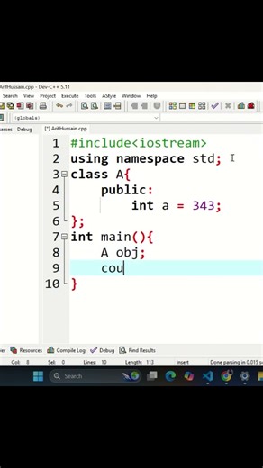 Access Class Variables in C++ | C++ OOP Basics | Class & Object | Beginner C++ | How to Use Objects