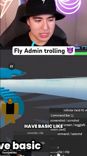 Roblox Admin Script Trolling! #robloxshorts #roblox #robloxexploiting #shorts #adminabuse