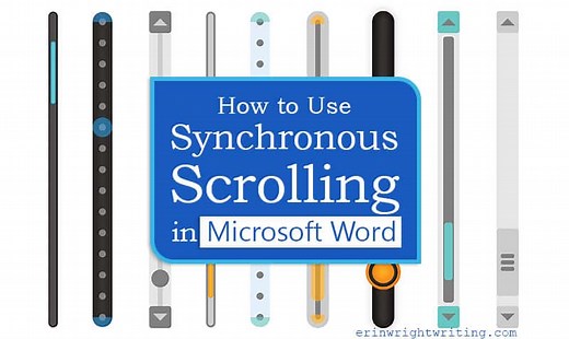 How to Use Synchronous Scrolling in Microsoft Word (Scroll Docs Side by Side)