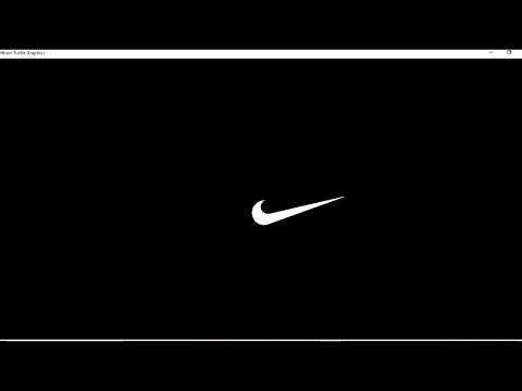 How to make Nike logo using python program ❤️ 