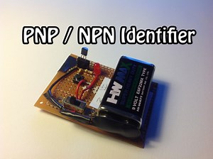 How to Identify PNP and NPN Transistors (with a Simple Circuit)