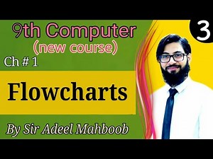 Flowcharts | 9th computer new book chapter 1