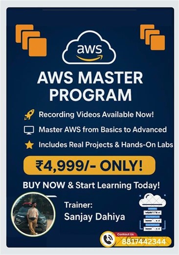 ☁️ Become AWS Expert in 2025 | Complete AWS Master Program | Real Projects & Labs #awstutorial #aws