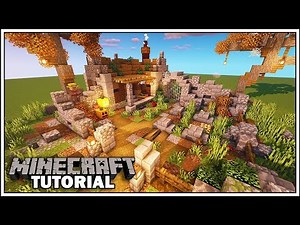 Minecraft Halloween Graveyard Keeper House [Minecraft Tutorial]