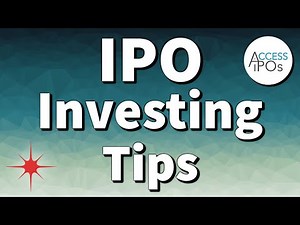 8 IPO Investing Tips: Learn How to Invest in and Profit from High-Demand IPOs. Ep. #22