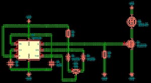 A Simple 555 PWM Circuit with Motor Example