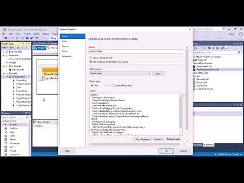 SSRS Training - Creating Report Parameters