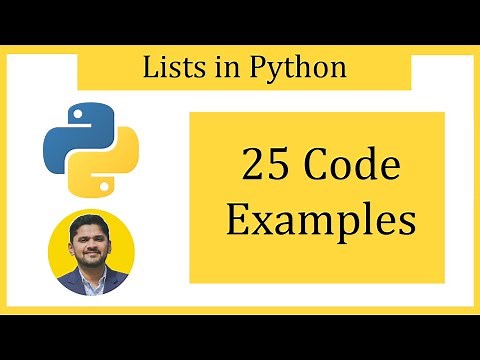 Python Lists - 25 Coding Examples with Hands-on exercises | Amit Thinks