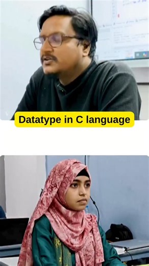 Programming Classes on Instagram: "C Interview Questions | DataTypes in c | what is data types? and it's types | Programming Classes In C language, the following data types are provided to store integer, decimal, and character values: Integer values are stored using: int (Example: 10, -25) Decimal (floating-point) values are stored using: float, double (Example: 3.14, 9.5) Character values are stored using: char (Example: 'A', '@') Summary: Integer → int, short, long Decimal → float, double Char