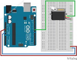 SG90 Servo Motor Control with Arduino Uno