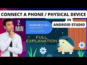 How to Connect Mobile Phone / Physical Device with Android Studio 2024 to run app | College Coders |