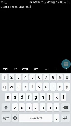 Installing colorama package for python Termux.